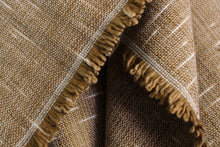 Load image into Gallery viewer, Handloomed Throw-Caramel