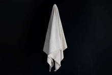 Load image into Gallery viewer, Handloomed Throw-Natural Stripe