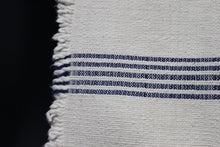 Load image into Gallery viewer, Handloomed Throw-Navy Stripe

