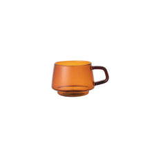 Load image into Gallery viewer, amber glass cup
