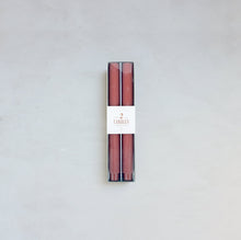 Load image into Gallery viewer, ribbed taper candles clay
