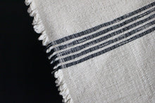 Load image into Gallery viewer, Handloomed Throw-Black Stripe
