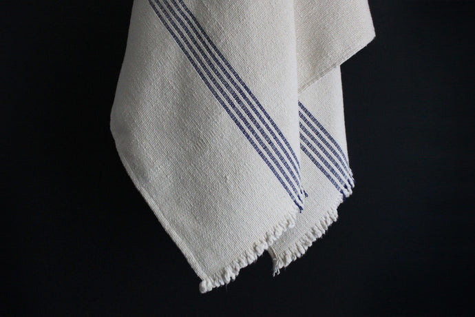 hand loomed throw