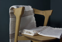 Load image into Gallery viewer, Handloomed Throw-Caramel Stripe
