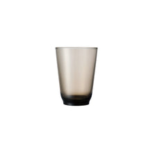 Load image into Gallery viewer, Tall brown glass tumbler
