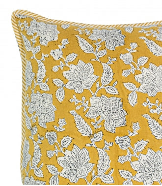 cotton throw pillow