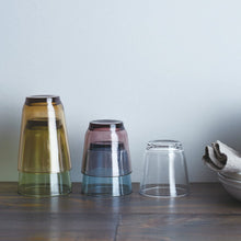 Load image into Gallery viewer, brown glass tumbler
